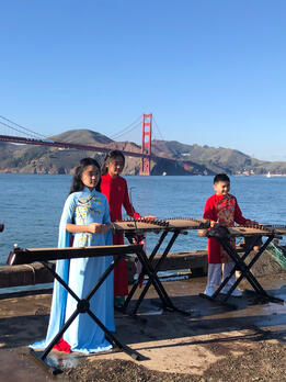 Filming for VTV6 (Vietnamese National Television)